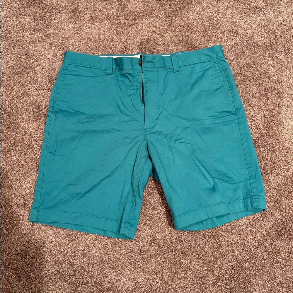Men's J Crew Teal Shorts